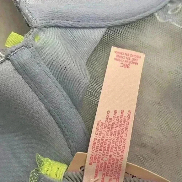 Victoria's Secret Pastel Fairy Babydoll Teddy Camisole with Floral Embroidery - Picture 9 of 14